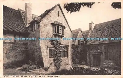 R501379 Paved Courtyard Lygon Arms Broadway Russell The Lygon Series Worcestersh