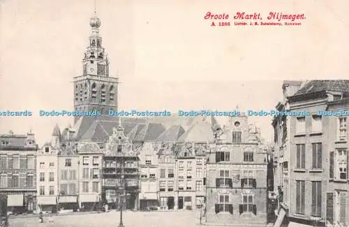 R496509 Groote Markt Nijmegen A 1366 J M Schalekamp