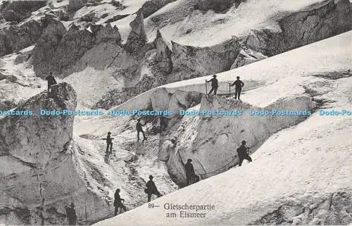 R501420 89 Gletscherpartie am Eismeer A la reine des cartes postales Chamonix ru