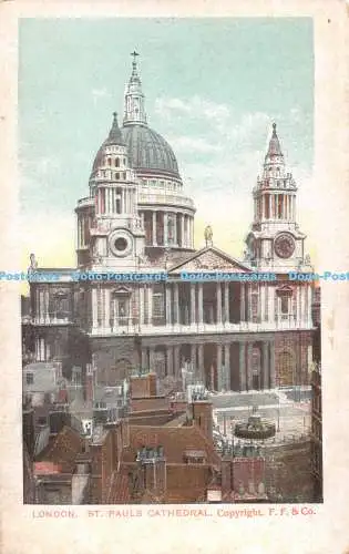 R498302 London St Pauls Cathedral F F D und D