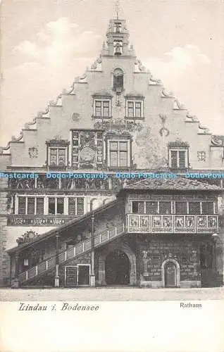 R498305 Lindau i Bodensee Rathaus