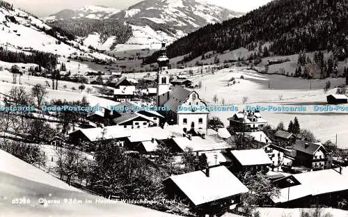 R500114 Oberau 936 m im Hochtal Wildschönau Tirol Risch Lau W Stempfle 1960