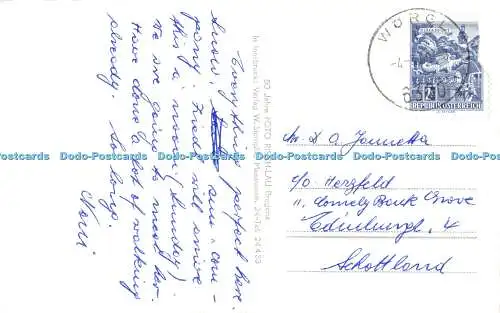 R500114 Oberau 936 m im Hochtal Wildschönau Tirol Risch Lau W Stempfle 1960