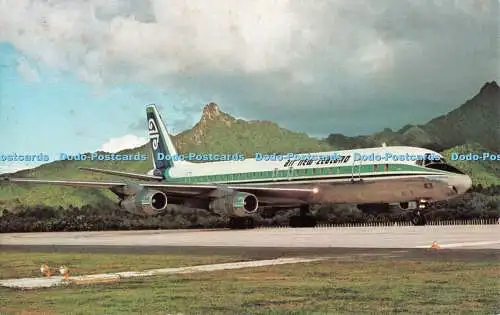 R501516 Air New Zealand DC 8 verbindet Neuseeland und den Südpazifik mit Austral