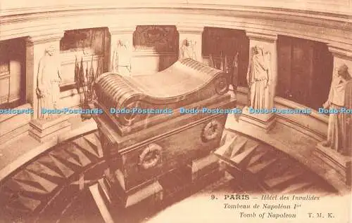 R500150 Paris Hotel des Invalides Grab Napoleons T M K Imprime Illustre