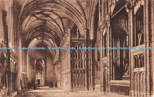 R501564 Winchester Cathedral Beaufort and Fox Chantry F Frith No 19413