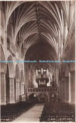 R498419 5125 Exeter Cathl Nave Photochrom E and K Shapland