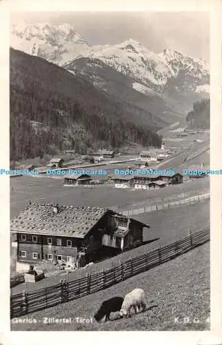 R498458 Gerlos Zillertal Tirol K D G 1952 L und H