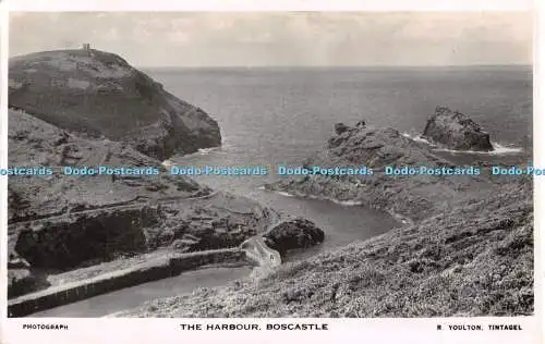 R500261 Boscastle The Harbour R Youlton RP 1951