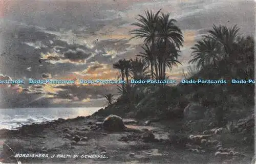 R501684 Bordighera Palmi di Scheffel R Scholz H Nestel H G und Co Nr 2584