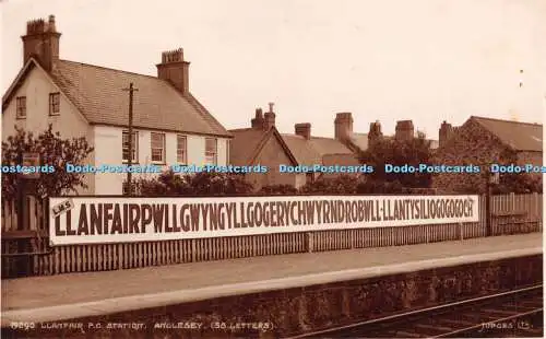 R501687 Anglesey Llanfair P G Station Judges 19290 1939