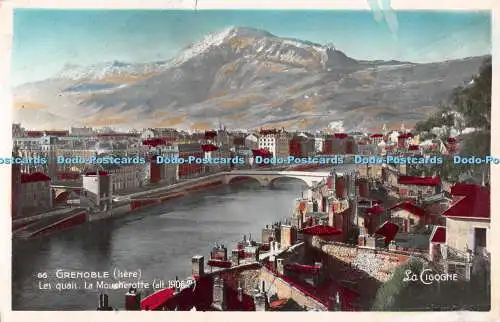 R500403 Grenoble Isere Les Quais La Moucherotte La Cigogne 1949