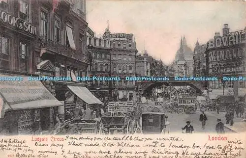 R500437 London Ludgate Circus Stengel 1904