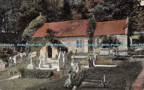 R501825 Bonchurch Old Church Valentines Serie