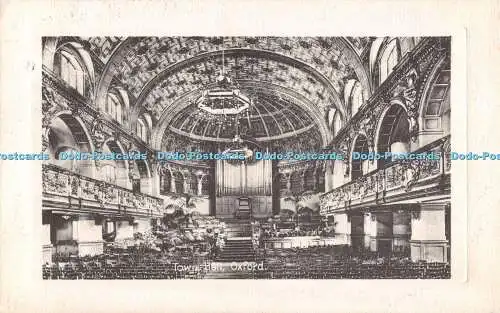 R501845 Oxford Town Hall R Spencer V und S 1910