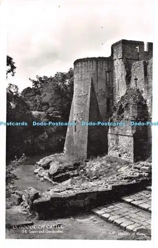 R498720 Goodrich Castle S E Tower and Garderobes Ministry of Works Crown