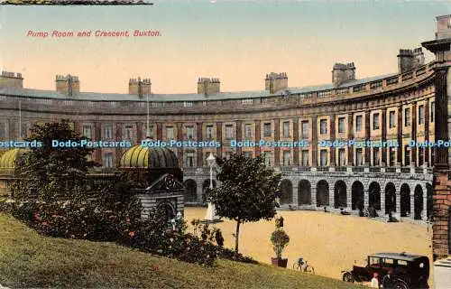 R500514 Buxton Pump Room und Halbmond Postkarte