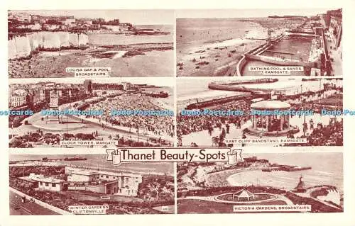 R500548 Thanet Beauty Spots Uhrturm Margate A H und S Paragon Serie Multi V