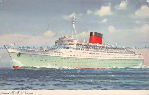 R501909 Cunard R M S Caronia Postkarte