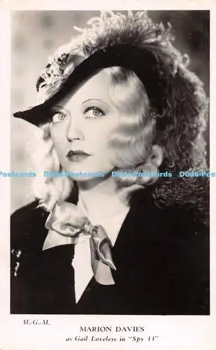 R498785 Marion Davies als Gail Loveless in Spy 13 M G M