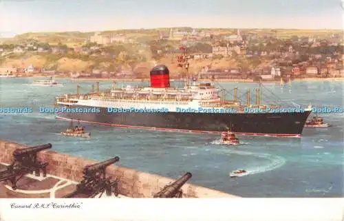 R501922 Cunard R M S Kärnten Postkarte