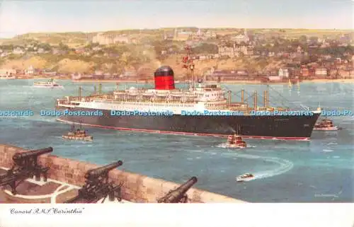 R501924 Cunard R M S Kärnten Postkarte