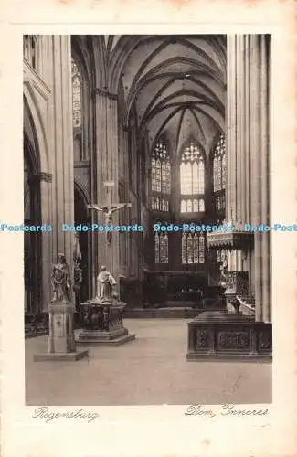 R498807 Regensburg Dom Inneres Fr Xaver Meier vorm A Coppenrath