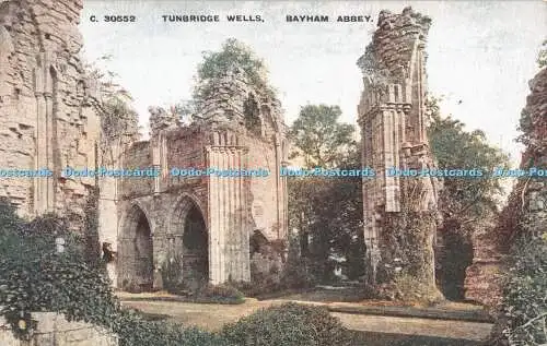 R501943 Tunbridge Wells Bayham Abbey Photochrom Celesque Serie