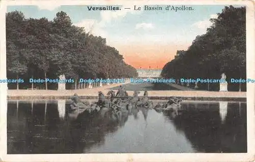 R500590 Versailles Le Bassin d Apollon Postkarte