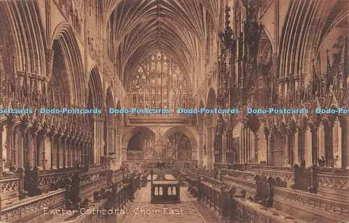 R501974 Exeter Cathedral Choir East Worth Serie Nr 19621