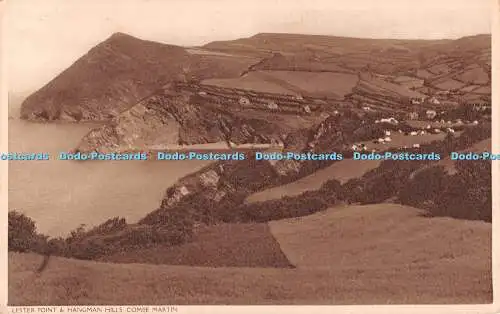 R501975 Combe Martin Lester Point und Hangman Hills