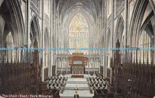 R500679 York Minster The Choir East Reliable W R and S Series 1908