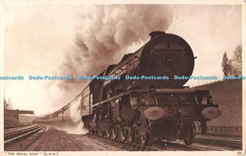 R502081 The Royal Scot L M S Photochrom Postkarte