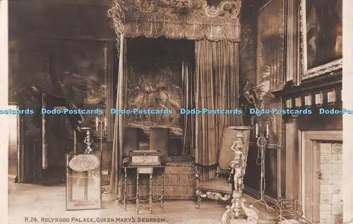 R502099 Holyrood Palace Queen Mary Bedroom Ancient Monuments Dept H M Office of