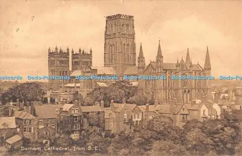 R500742 Durham Cathedral From S E A Bailes 1913