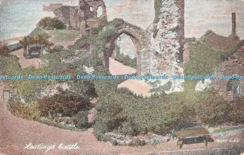 R500744 Hastings Castle Shurey Diese schöne Serie von Kunst-Postkarten Skizze