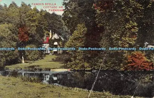 R500783 Berühmte Stella Cottage Nr Farnham Postkarte