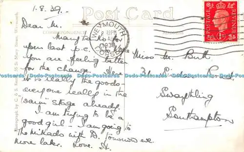 R500840 Sandsfoot Castle C und S Kestin 1939