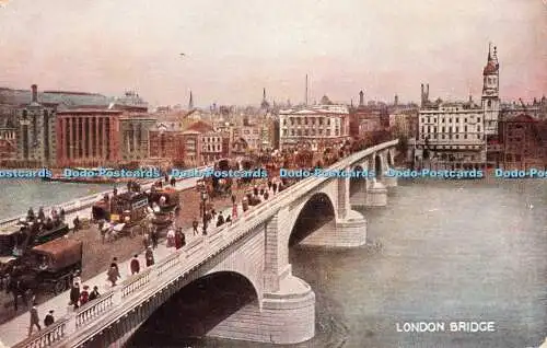 R502244 London Bridge S Hildesheimer London Views Serie Nr 5292