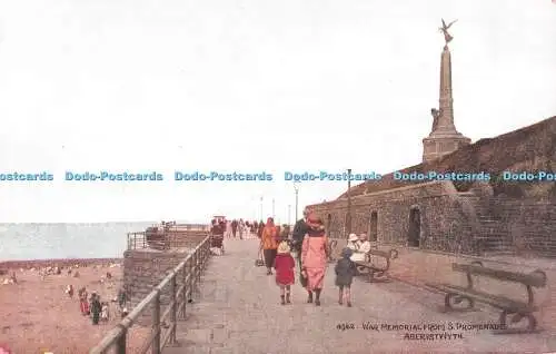 R502304 Aberystwyth War Memorial From S Promenade J Salmon