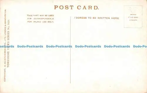 R502345 Yorks How Stean S Hildesheimer Yorkshire Views Serie Nr 5410
