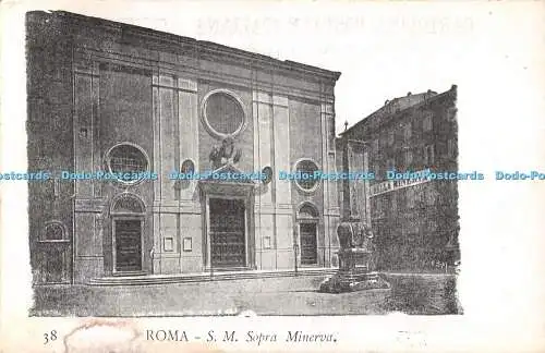 R501023 38 Roma S M Sopra Minerva OSM