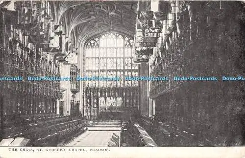 R501043 The Choir St Georges Chapel Windsor