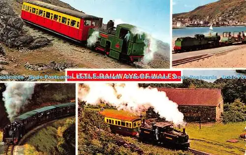 R502425 Little Railways of Wales Snowdon Fairbourne Bamforth Multi View