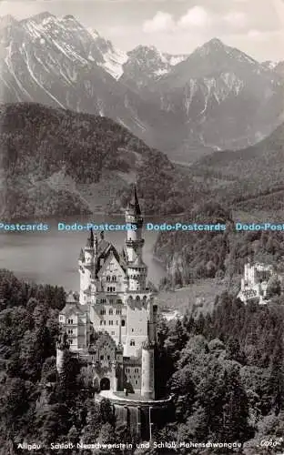 R502933 Allgau Schloss Neuschwanstein und Schloss Hohenschwangau Ako Aqfa Foto K