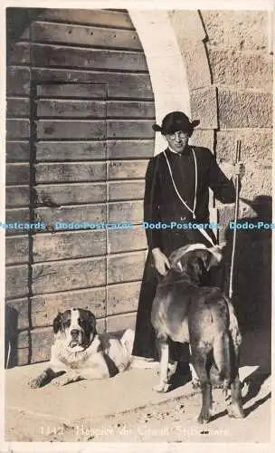 R502948 1142 Hospice du Grand St Bernard Dogs O Sartori Geneve