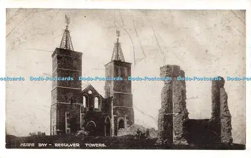 R503311 Herne Bay Reculver Towers Postkarte