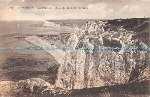 R503360 Le Treport Les Falaises prises de Treport Terrasse