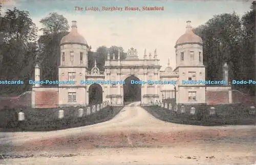 R503537 Stamford The Lodge Burghley House G W W 1908