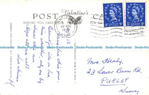 R503568 Canterbury Cathedral From S W Valentine RP Multi View